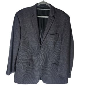 Calvin Klein men gray wool blazer size 48